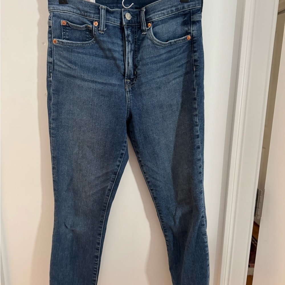 GAP Women's Dark Blue Skinny Jeans